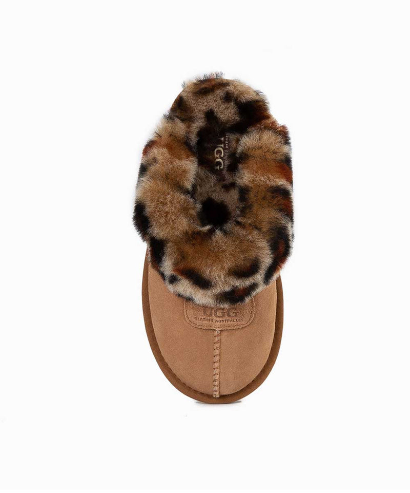 Kid’s UGG Leopard Scuff