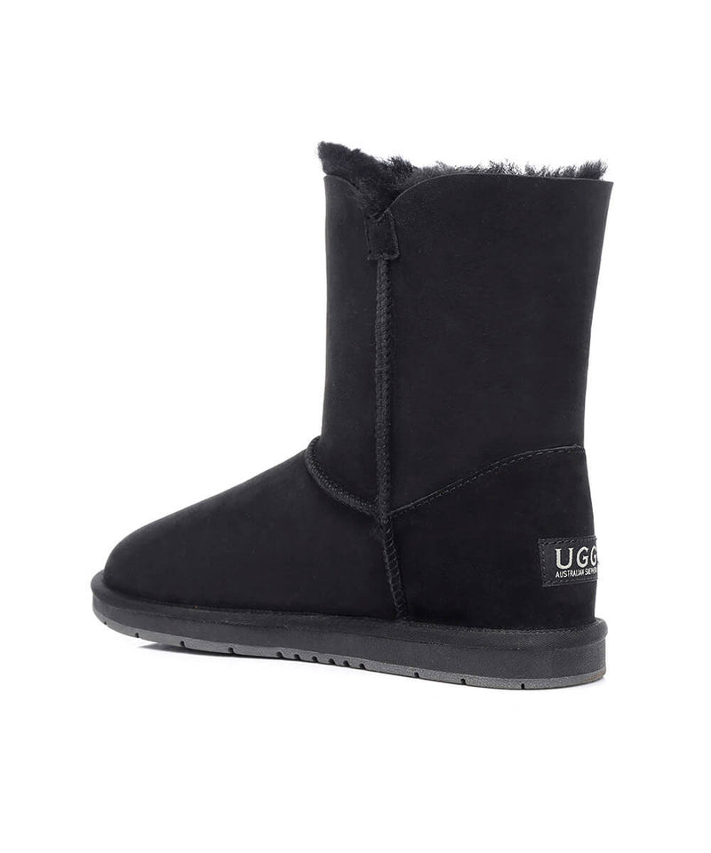 Women's Luxe Classic Mid Button UGG