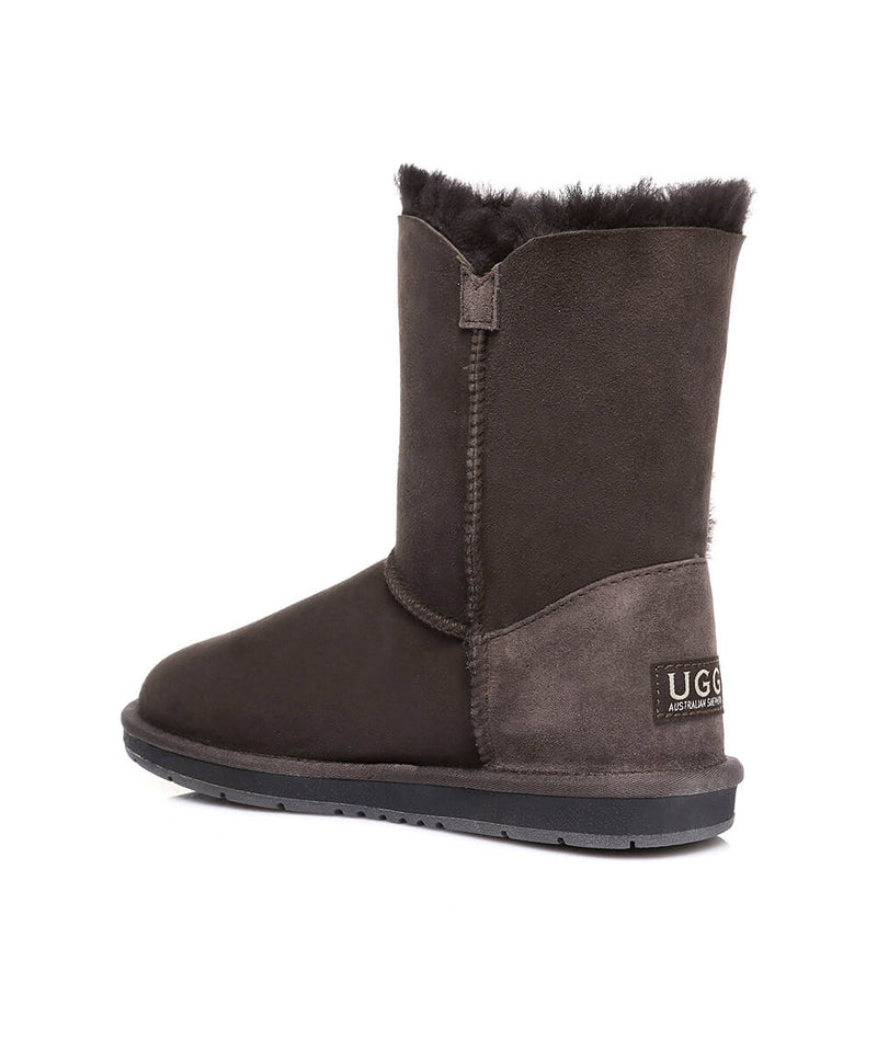 Women's Luxe Classic Mid Button UGG