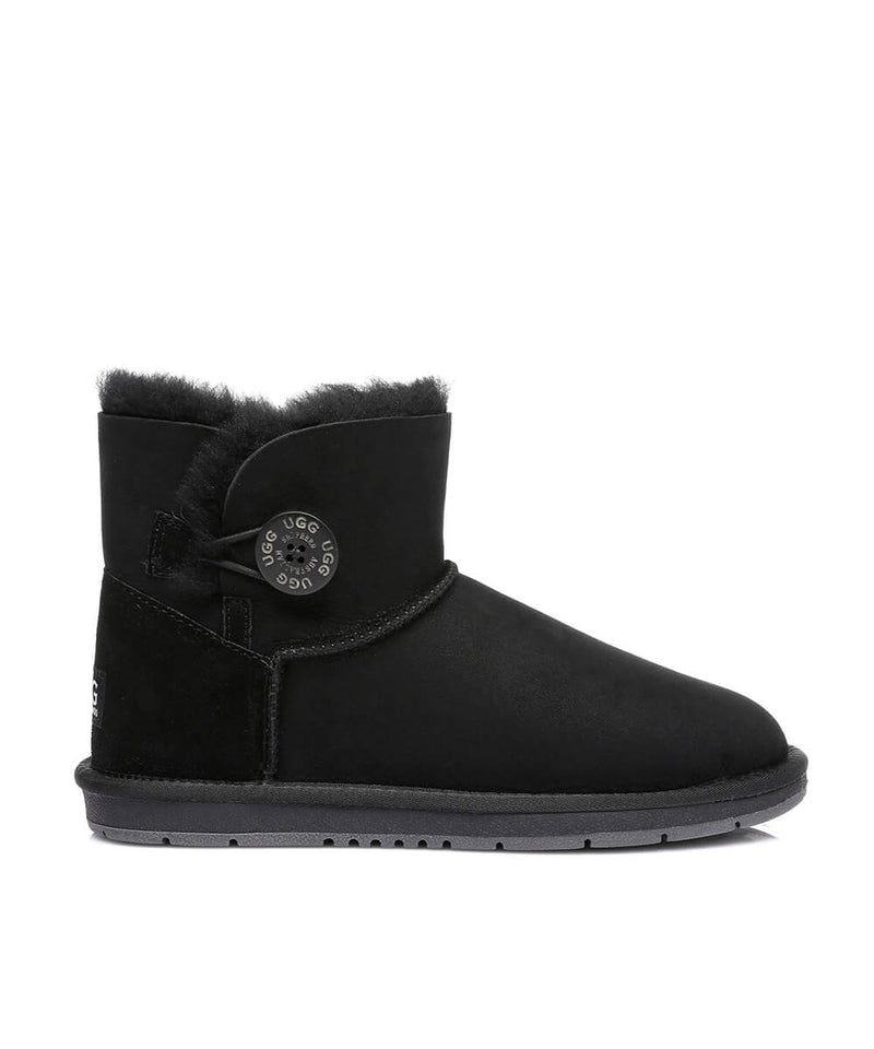 Women's Luxe Classic Mini UGG Button