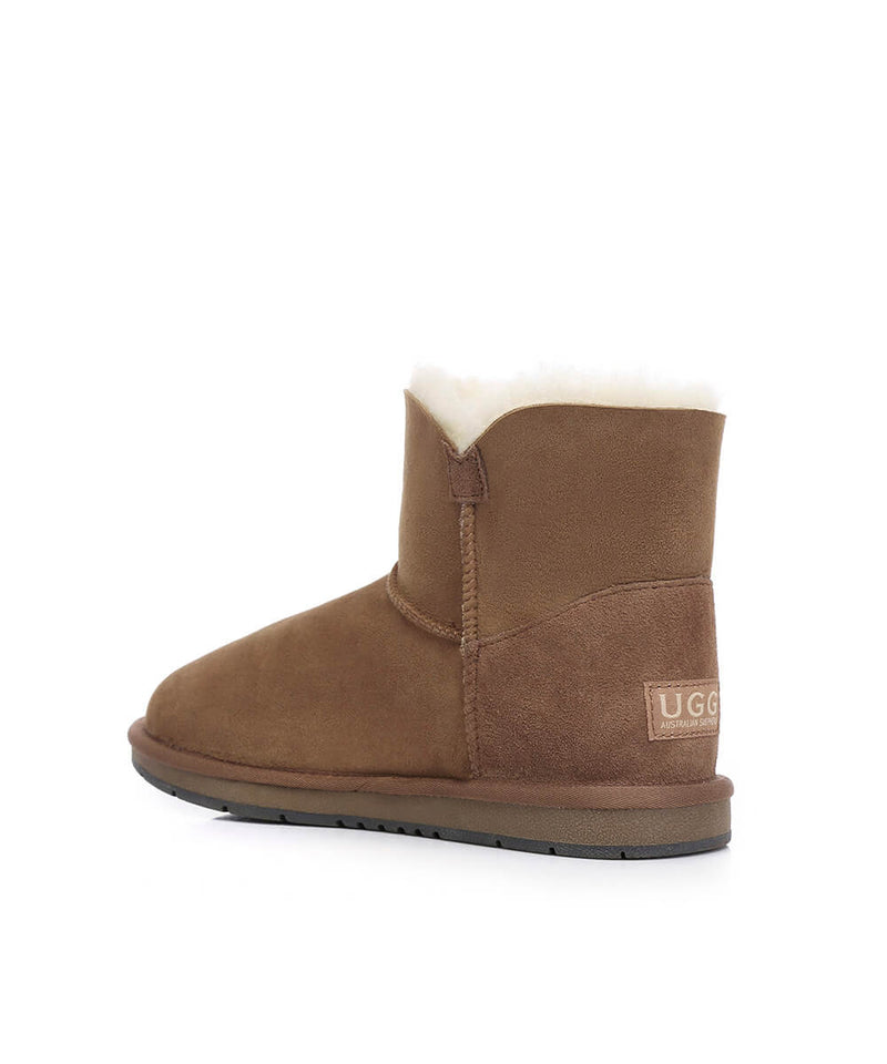 Women's Luxe Classic Mini UGG Button