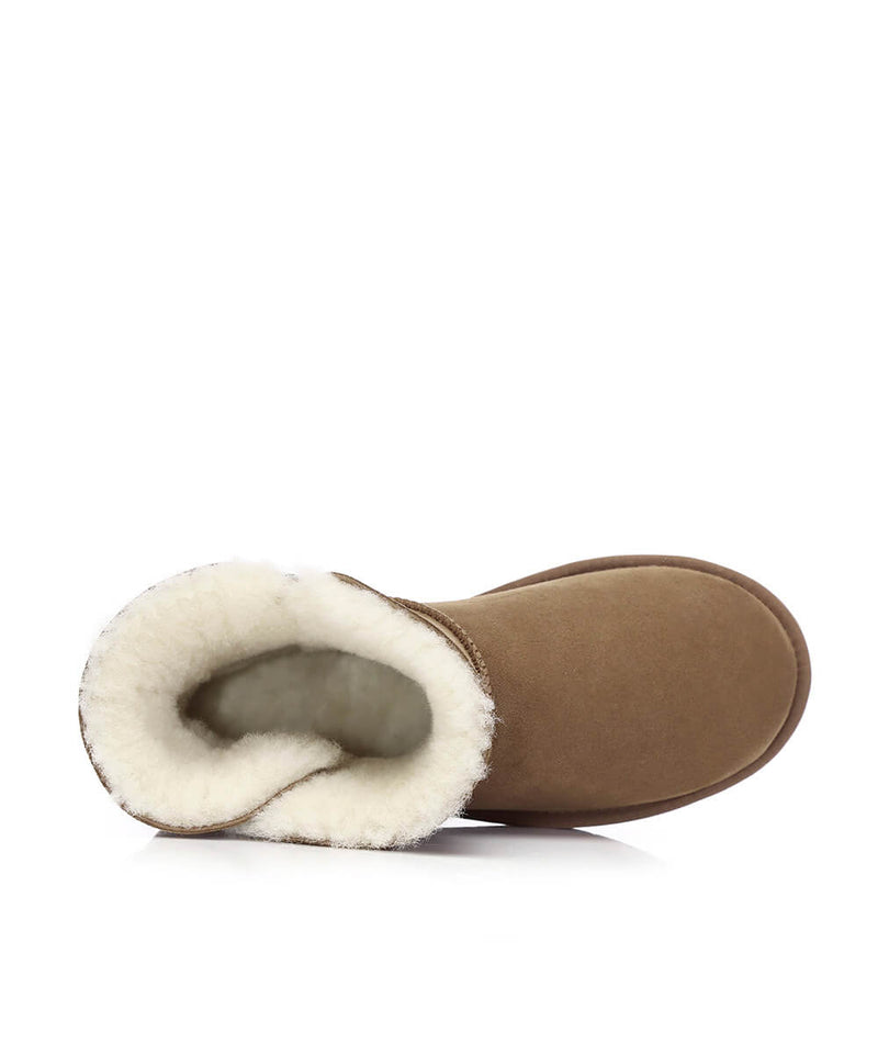 Women's Luxe Classic Mini UGG Button