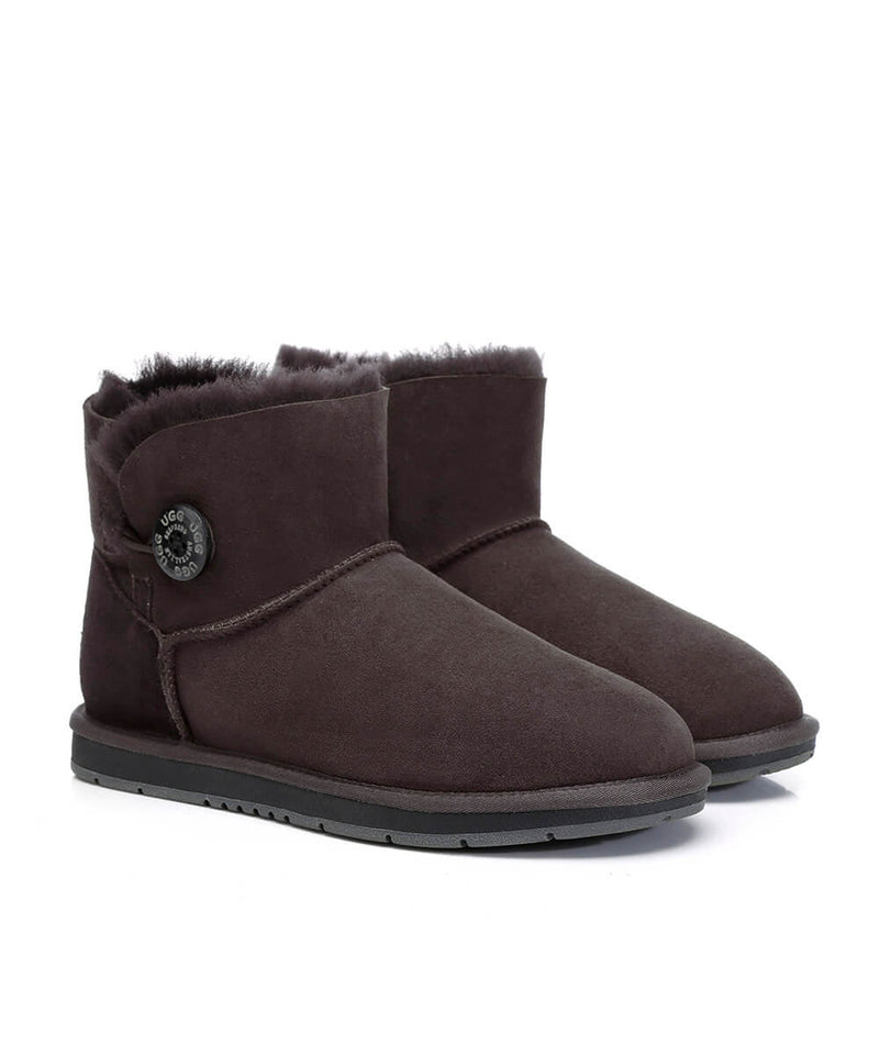 Women's Luxe Classic Mini UGG Button