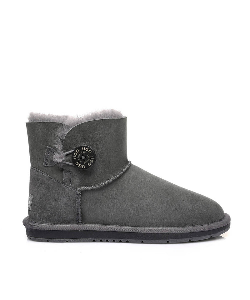 Women's Luxe Classic Mini UGG Button